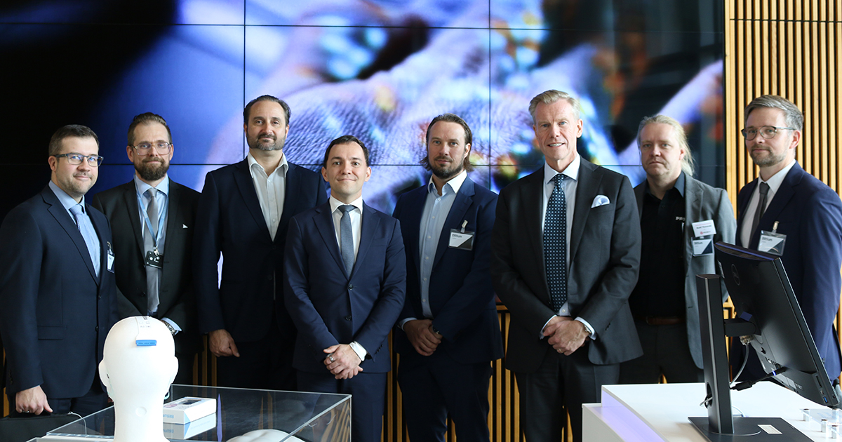 Bittium's tweet image. Today we welcomed Finland’s Minister of Economic Affairs @willerydman and industry representatives from @KNLNetworks and #Probot to our headquarters.

Proud to represent the high-tech expertise of #Oulu.

Thank you for visiting!
@TEM_uutiset @oulunkaupunki @BusinessOulu_ #Bittium