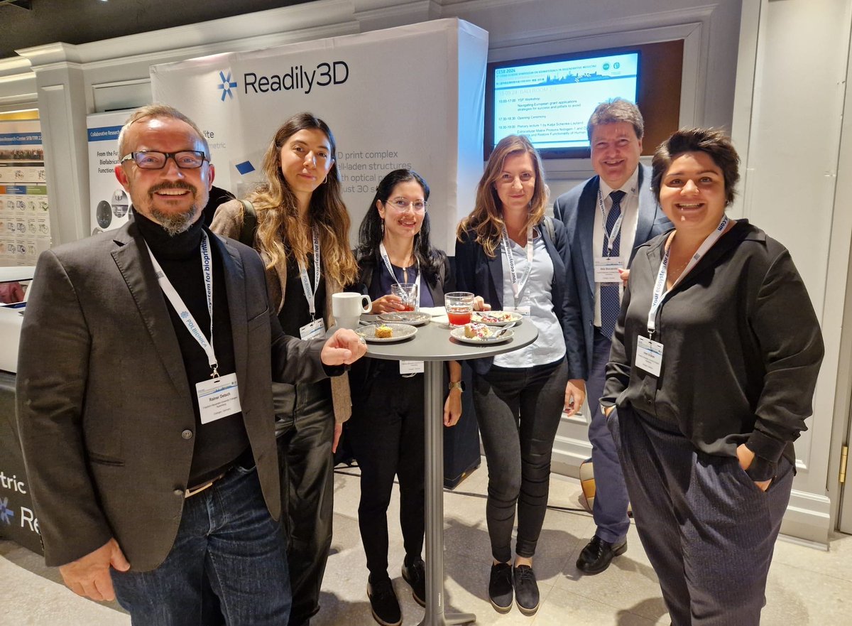 Great to meet so many current and former members of our Institute <a href="/Boccaccini_Lab/">Biomaterials_Erlangen</a> <a href="/UniFAU/">FAU Erlangen-Nbg</a> at #CESB2024 "8th China-Europe🇨🇳🇪🇺 Symposium on Biomaterials in Regenerative Medicine" in Nuremberg🇩🇪
#CESB2024 was indeed a great opportunity for a big reunion! Thanks for all your support!