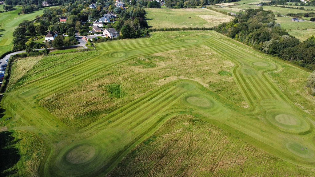 Caldy golf club par 3 course coming along nicely 👍⛳️.
