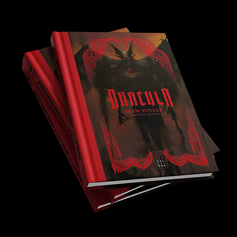 Ne manquez pas « Dracula », le chef-d’œuvre de la littérature fantastique, qui fait son grand retour dans une version collector (aux éditions <a href="/ECallidor/">Editions Callidor</a>), illustrée par l’artiste québécois Christian Quesnel.