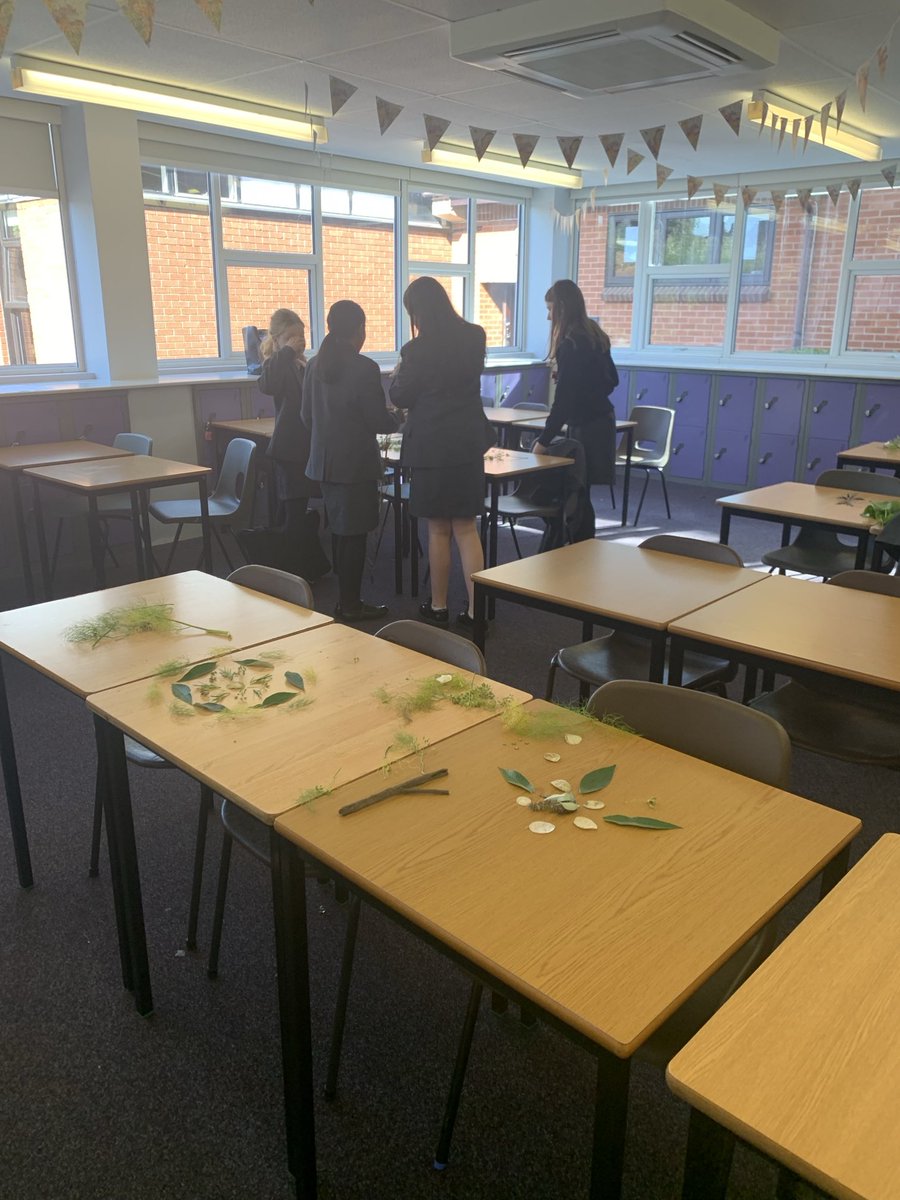 Today at Globetrotters geography club we have been busy foraging in the eco-garden collecting materials to make nature mandalas!