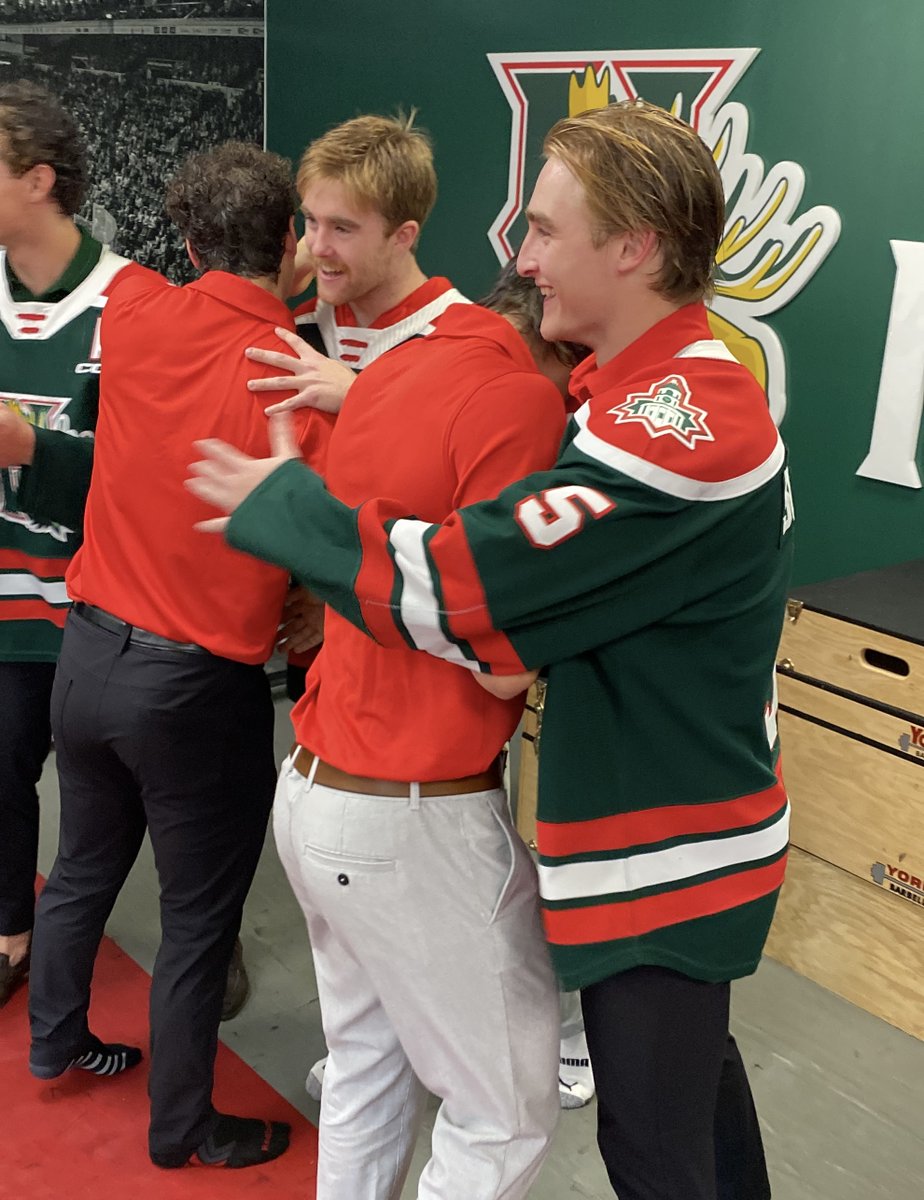 Captain America, Brady Schultz headlines your 24-25 Mooseheads Leadership Group. 

Wearing A’s this season are Braeden MacPhee, Owen Phillips, Jack Martin and Liam Kilfoil. 

Details: bit.ly/4d5TEI0 | #GoMooseGo