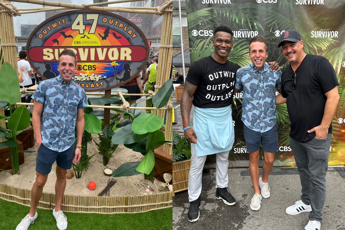 dereklew's tweet photo. Happy premiere day to the 47th(!) season of a show that in some ways is more fun and exciting to be a fan of now than ever before. Still riding high from the #Survivor Beach Drop event in Nashville last weekend https://t.co/DvZdooSmrD
