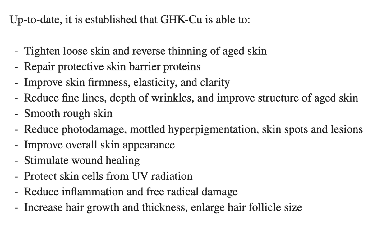 NoahRyanCo's tweet photo. Mom talked about getting Botox. Prescribed her GHK-Cu and morning sunlight instead

Why inject nerve-paralyzing toxins when better anti-aging tools exist? https://t.co/Gyk5lvXcD3
