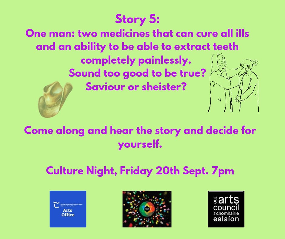 CTheatreGuild's tweet photo. Come along to CTG’s Culture Night Story Trail: Local Lore and Legend, Tall Tales from Tipperary on Friday 20th September to find out!

📅Friday, 20th Sept.
⏰ 7pm
📍Meeting point: Outside Denis Lacy Memorial Hall, The Mall, Clonmel. E91 FX34 https://t.co/p4Q080bpYj