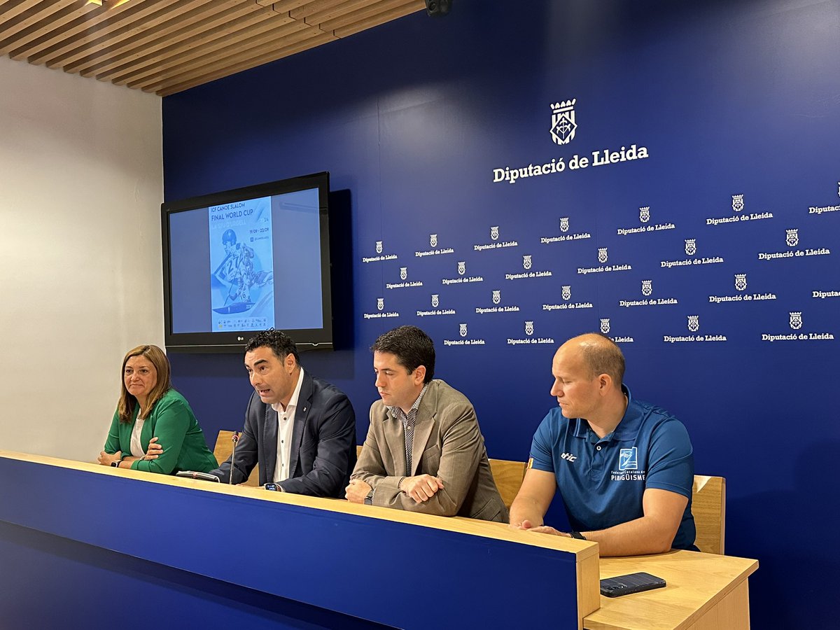 🛶 Els millors palistes del món, a la final de la Copa del Món de la Seu d’Urgell.

Se celebrarà entre els dies 19 i 22 de setembre al Parc Olímpic del Segre.

👉🏼 acortar.link/eeqbLE

#laforçadelsmunicipis