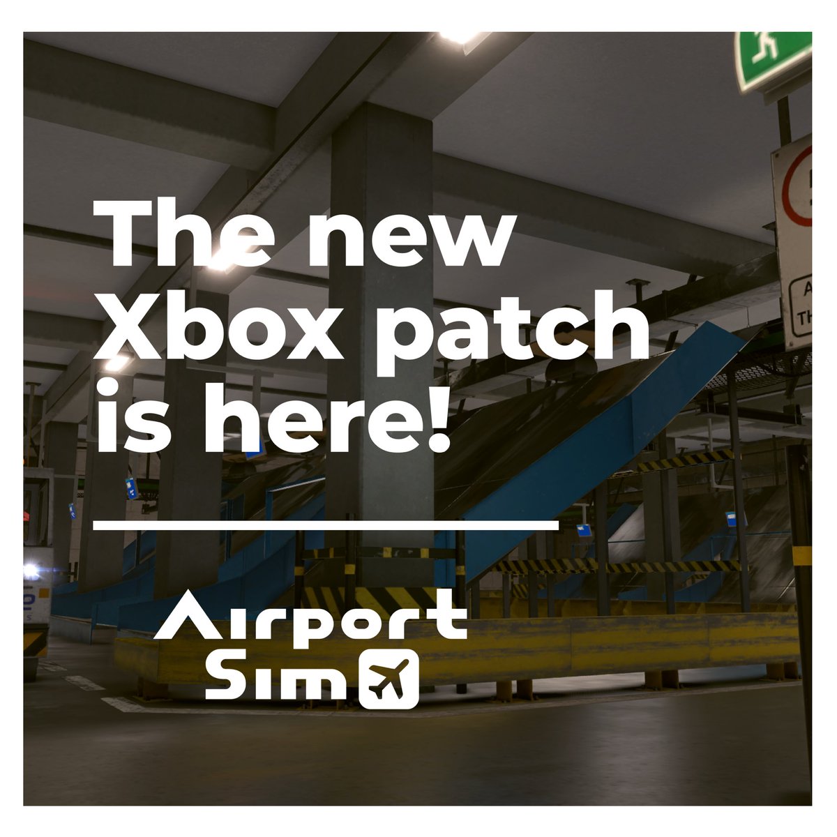 airport_sim's tweet photo. Calling all Xbox ground handlers: we’ve just rolled out a new patch that addresses some crucial stability issues! 🎮

Head on over to our Discord for a full breakdown of what has been fixed! https://t.co/nJq26XzLdt
