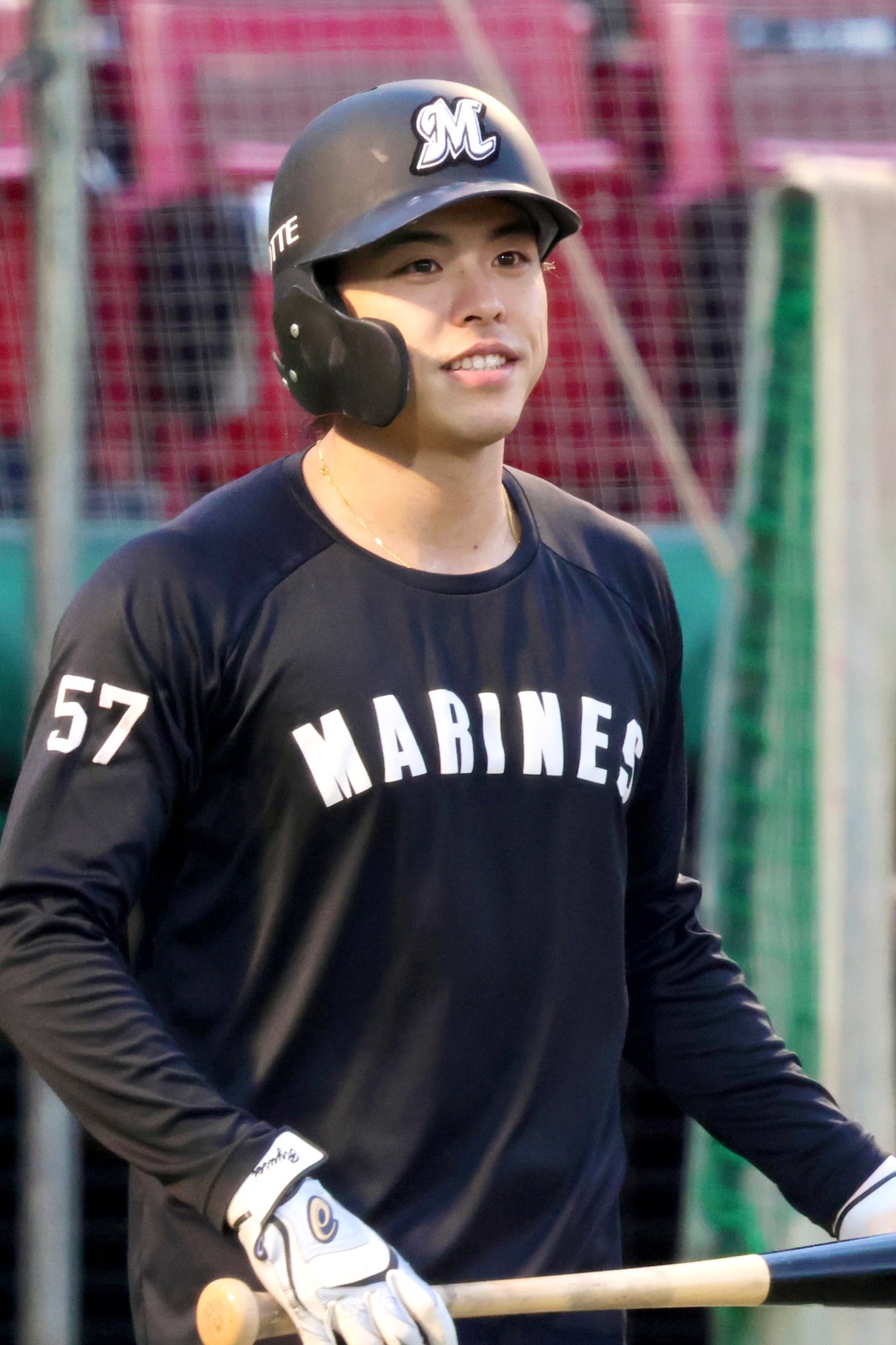 千葉ロッテマリーンズ　小川龍成　2024bsw SIGNED 「優勝」 #chibalotte #契約更改 #小川龍成