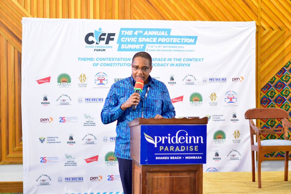 IMLU_org's tweet photo. "@IPOA_KE remains committed to accomplishing its mandate." Maurice Mugambi
#CSPS4 #CSPS4KE https://t.co/okvcIoGpTW