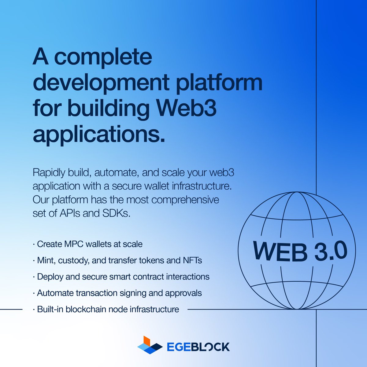 Ege_block's tweet image. A complete development platform for building Web3 applications!

#web3 #blockchain #walletinfrastructure #mpccwallets #nfts #smartcontracts #transactionsigning #crypto