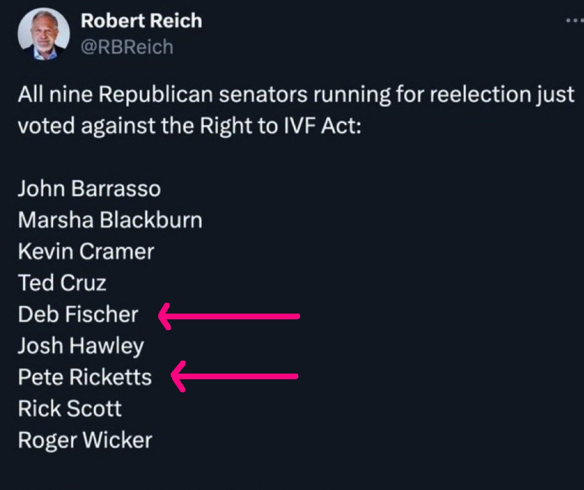 JoanCiolino's tweet photo. @SenatorFischer #DumpDeb #VoteBlue2024ProtectWomensRights https://t.co/ZOtb7rky4m