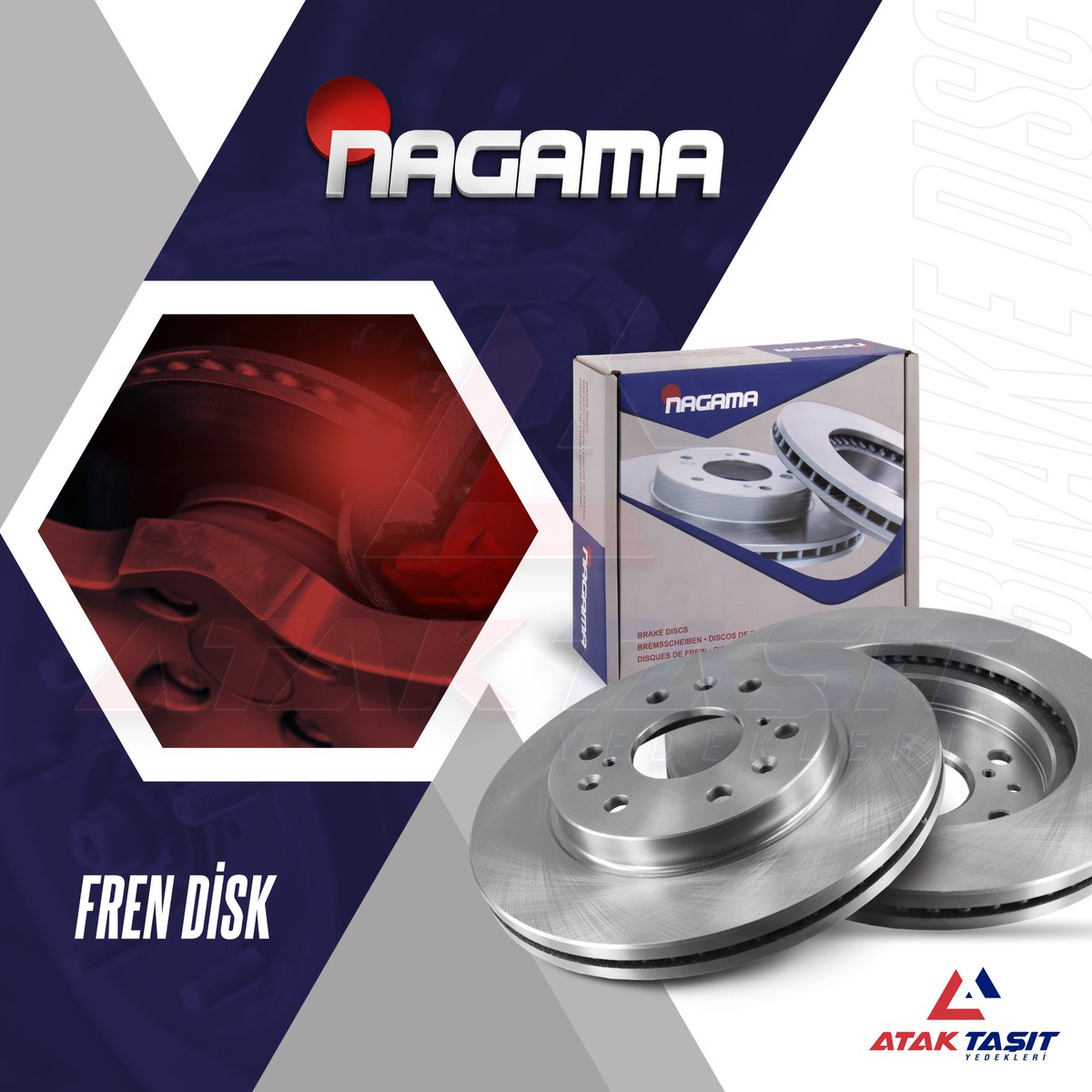 Atak_Tasit's tweet photo. Nagama Fren Disk !

#nagama #frendisk #brakedisc #ataktaşıtyedekleri #herzamanatak #YedekParça #SpareParts #aftermarket https://t.co/vKUOWX1O10