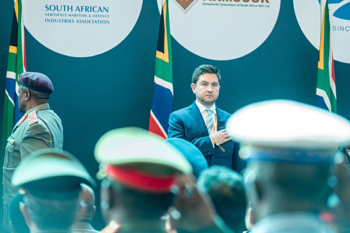 CilliersB's tweet image. STATEMENT: Africa Aerospace and Defence Exhibition officially open, residents encouraged to get tickets for weekend airshow. #AAD2024