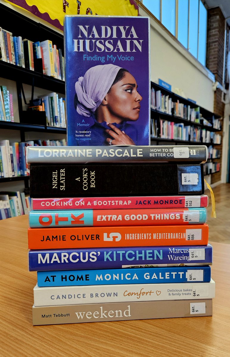 Ahead of the Great British Bake Off returning to our screens next week we're cooking up a storm at #Haroldwoodlibrary  and putting cookery books on the menu this week.
From the Beeton to Berry or Harriott to Hussain there's books to whet your appetite