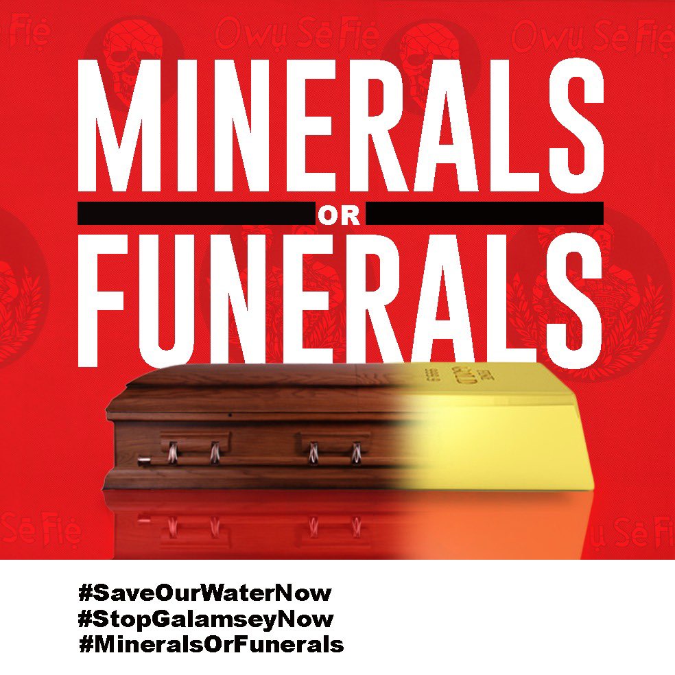 Our children deserve clean water, not toxic waste. Galamsey is an assault on Ghana's future, and those responsible must be stopped.
#SaveOurWaterNow #StopGalamseyNow #MineralsOrFunerals