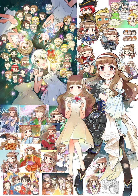 この2ヶ月ほどで信じられないくらいたくさんファンアートを描きました!!機会を下さった皆様、感想を下さった皆様ありがとうございました!これからもたくさん描きます〜〜 