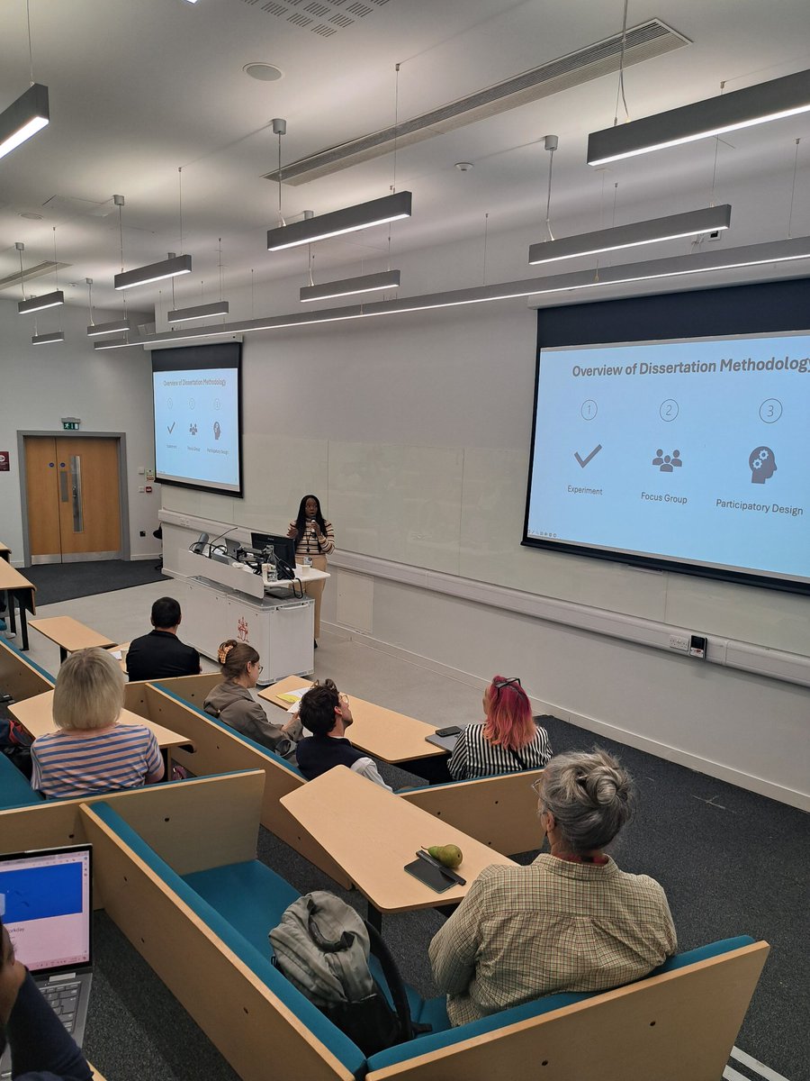 And we are back from the lunch break. At the Practice/People strand we have Inemesit Emmanuel
HCID (City St George’s, University of London) on Algorithm Bias: The Reality of
Black Users on TikTok
[10-minute lightning talk] hcidopenday.co.uk/speakers/ineme… #DesignforAll #HCID2024