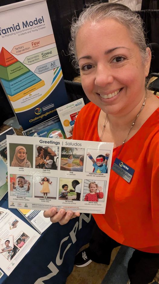 PyramidModel's tweet image. So excited to be exhibiting at the Division for Early Childhood (DEC) conference! Come by and say hi!
#PyramidModel #earlychildhoodeducation #DEC2024
divisionforearlychildhood20.sched.com
