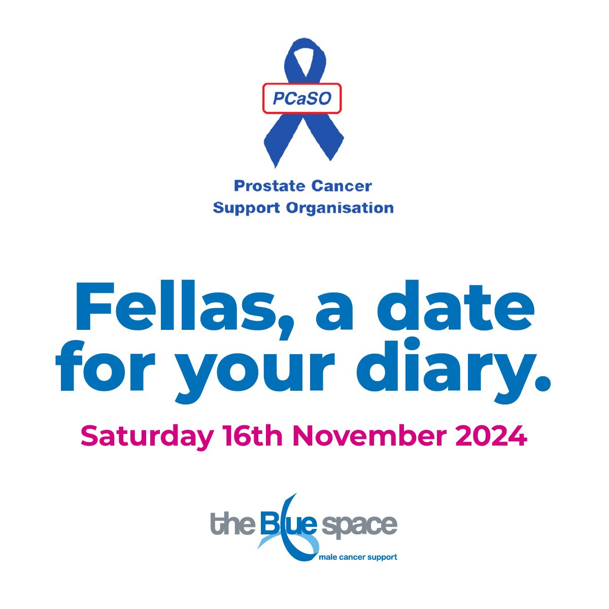 On Saturday, 16th November, the Prostate Cancer Support Organisation will be at Basingstoke Golf Club in Dummer, offering PSA tests (a blood test used primarily to screen for prostate cancer).

pcaso.myhealthtests.org.uk/Events/?12a57e…