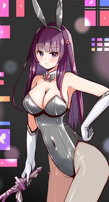 「恥辱変身バニーピュアリティア ミサ」を
デザイン修正・変更しました😆💕👯 