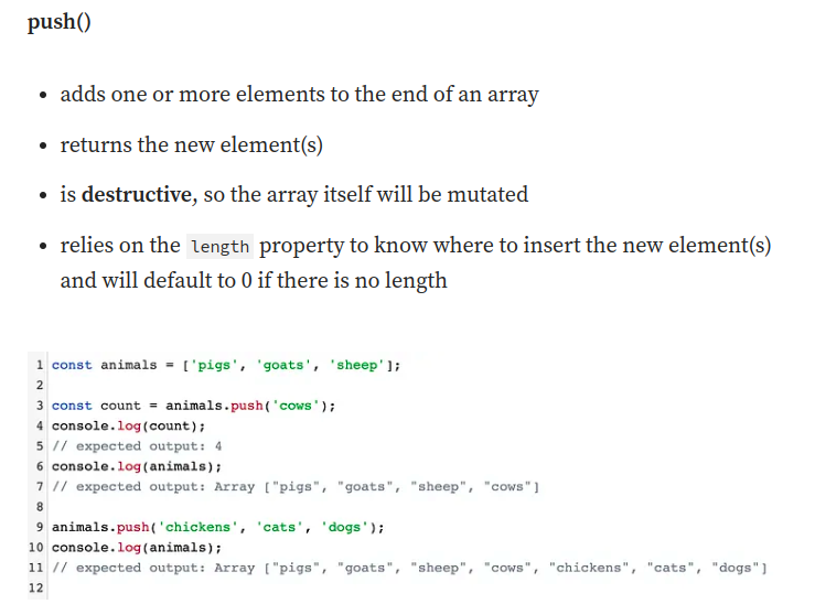 m_ragulpriyan's tweet photo. Day 47 of #100DaysOfNewTechnology: Today I learned about the push and pop methods in JavaScript! 🧑‍💻🔄 push adds elements to the end of an array, while pop removes the last element. #JavaScript #WebDev #ArrayMethods #TechLearning #FrontendDevelopment https://t.co/xwRGTMTR4M