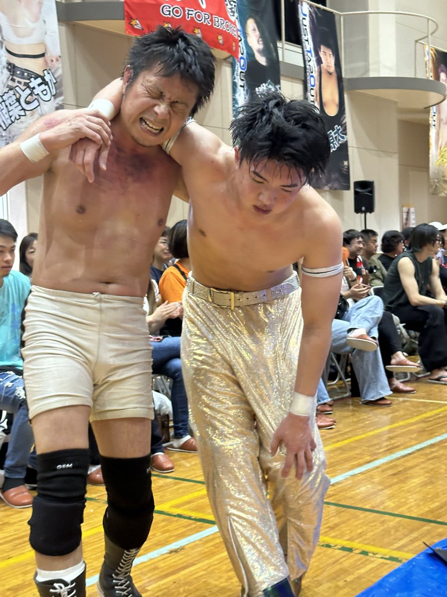 JTOは夢を叶えられる団体です！

私は47歳でリングに立つチャンスを頂き、48歳でデビューしました！
19歳と48歳が同日デビューなんて事が有り得るのもJTO!

デビュー戦でGammaさんとTAKAさんと対戦するって有り得ますか？

···あり得ました！

[夢を叶えられる団体JTO]

#pw_jto