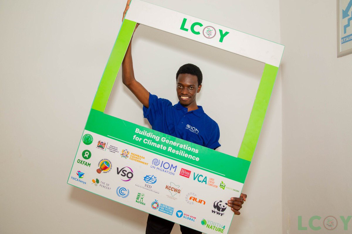 LCOYKenya2026's tweet photo. 📸Capturing the spirit of youth climate advocacy at #LCOYKE2024 in Mombasa. We stand united for climate action and sustainability, showcasing our commitment to shaping a better future. Let’s keep the momentum going! 🌍✨ #JustClimateAction #ClimateFinance #ClimateResilience https://t.co/LjpCw1eY96