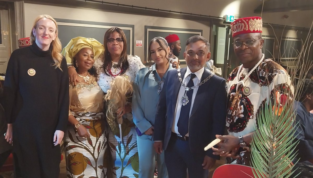 The Deputy Mayor also attended the New Yam Festival with Warrington's Igno community.