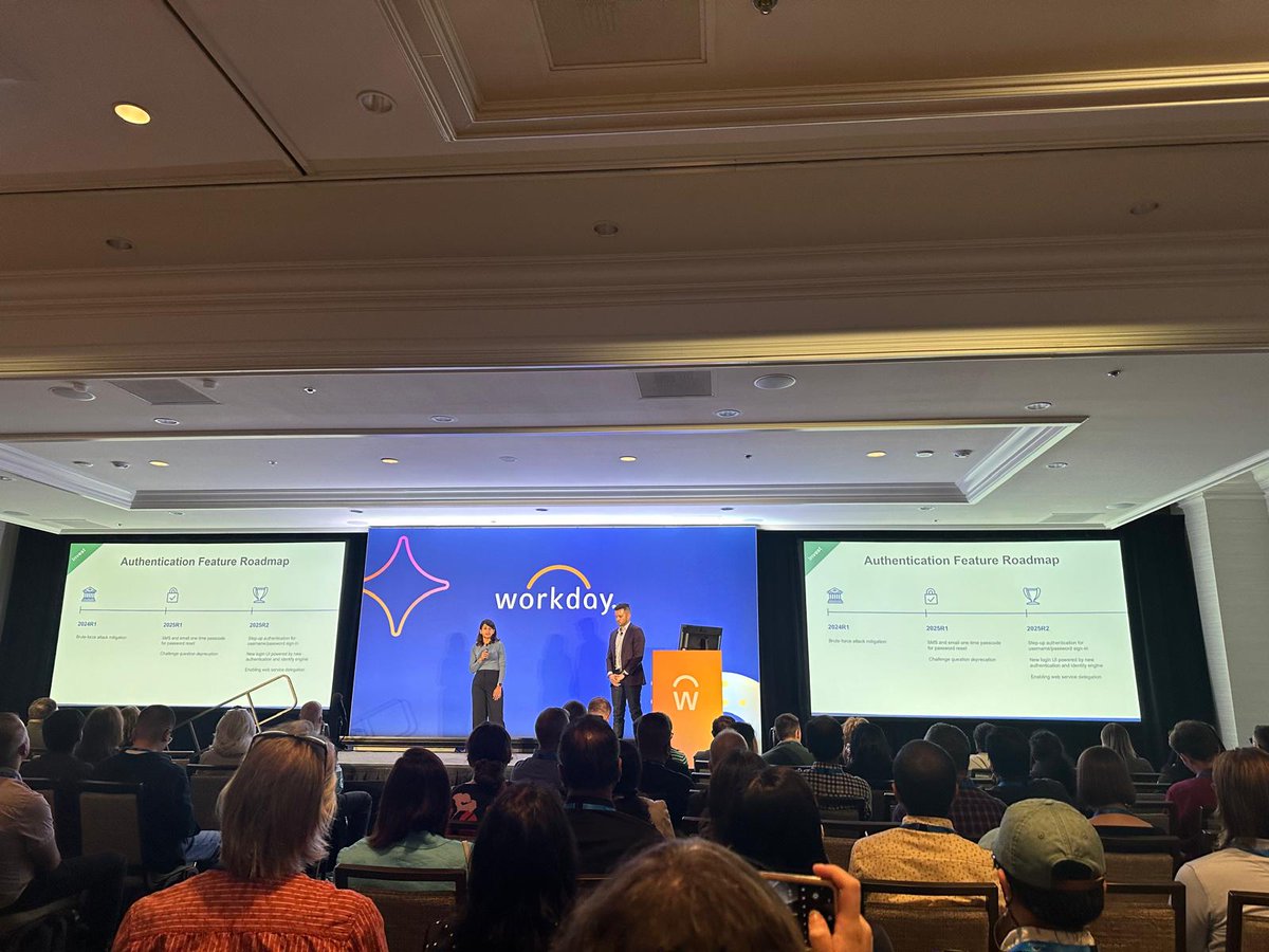 Promateusltd's tweet photo. Day 2 at #WDAYRising 2024 

Yesterday, we explored @Workday  Scheduling and #LabourOptimization. Exciting innovations in #AI and #Automation  are revolutionizing how businesses manage workforce schedules and labour allocation! 

#Workday #WorkforceManagement #WorkdayRising https://t.co/98to09Dftr