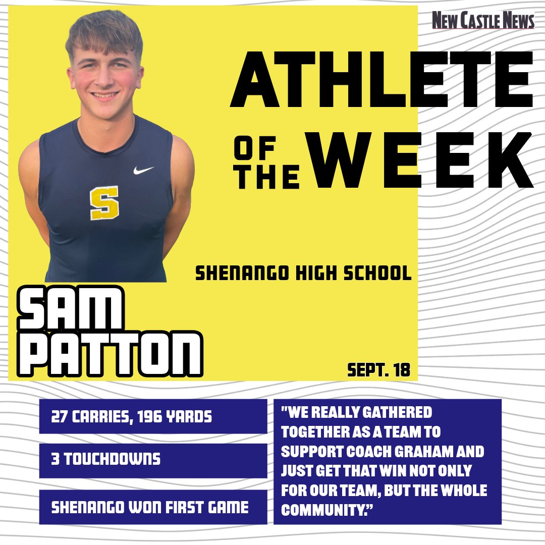 Ron Poniewasz Jr. (@ncnewssports) on Twitter photo Sam Patton led Graham's Army to its first victory on Friday night. Sam is our Athlete of the Week. <a href="/wildcat_wackos/">Wildcat Wackos</a> <a href="/Deni12/">Denise Kolodziej Palkovich</a>
ncnewsonline.com/sports/patton-β¦ Sam Patton led Graham's Army to its first victory on Friday night. Sam is our Athlete of the Week. <a href="/wildcat_wackos/">Wildcat Wackos</a> <a href="/Deni12/">Denise Kolodziej Palkovich</a>
ncnewsonline.com/sports/patton-β¦
