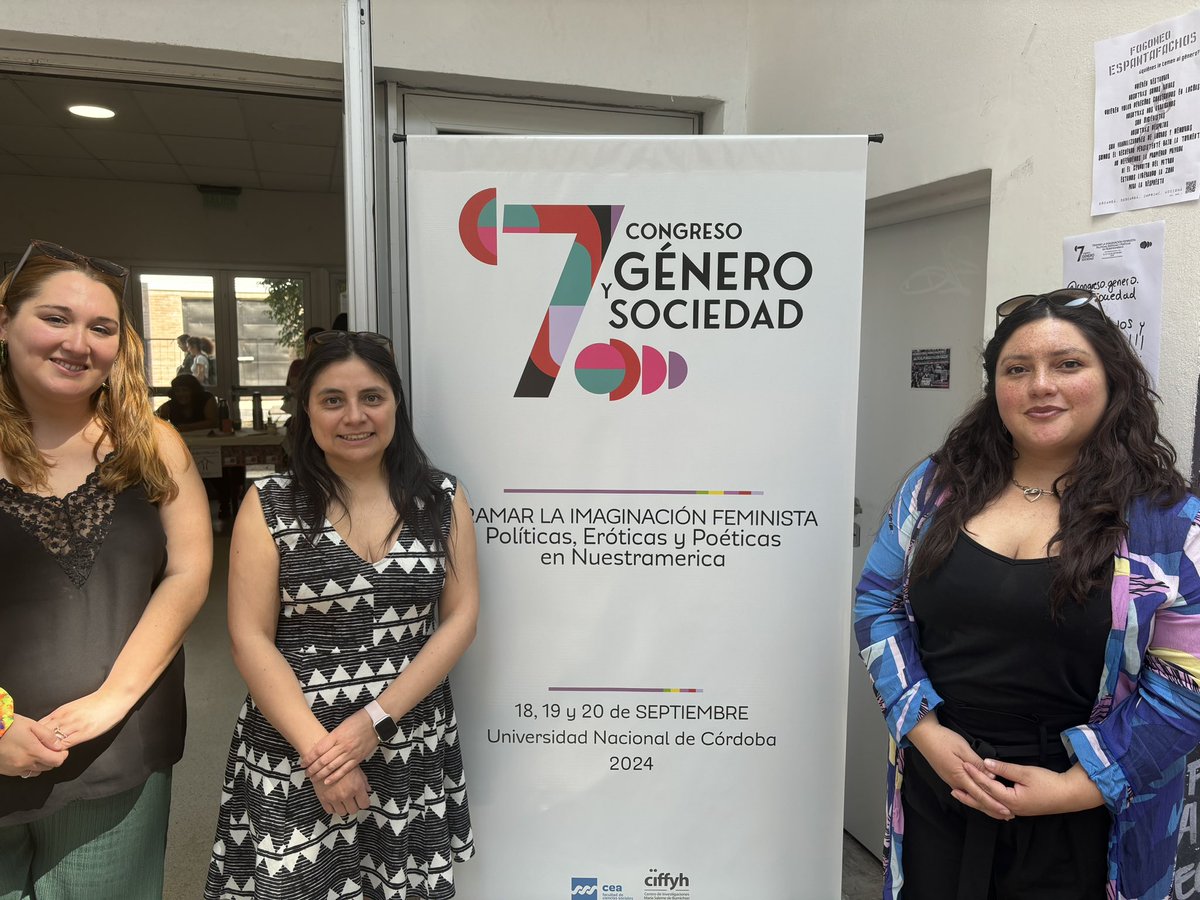 ✈️Estamos en el 7mo Congreso Género y Sociedad de la Universidad Nacional de Córdoba <a href="/unc_cordoba/">UNC</a>, expusimos el trabajo realizado por el Proyecto InES de la <a href="/udeconcepcion/">Universidad de Concepción</a> y conocimos otras experiencias a nivel latinoamericano!