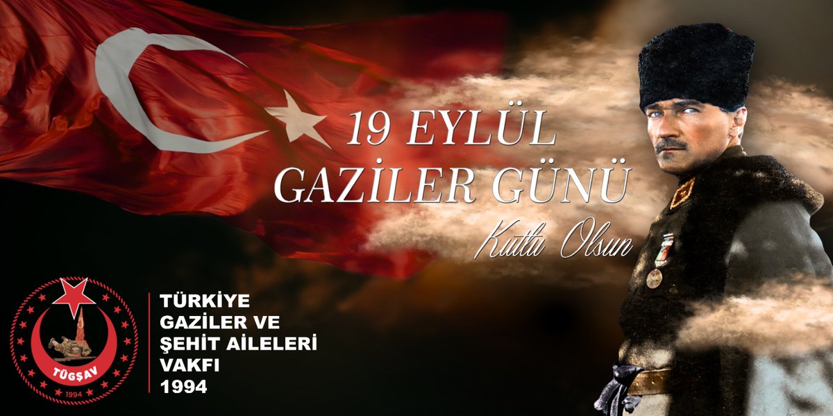 GazilerVakfi's tweet photo. Vatan için ellerini, gözlerini, bacaklarını ve diğer uzuvlarını feda eden, vatana sadece uzvum değil canım da feda olsun diyen Kahraman Gazilerimizin #19EylülGazilerGünü'nü saygıyla, hürmetle, minnetle kutluyoruz... https://t.co/V7wnRKsemy