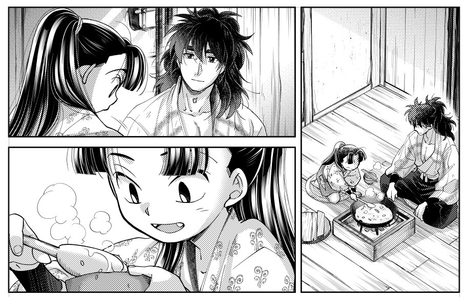 あと5億回くらい同じシーン描いてそう。 | AZS＠天きりオンリーご参加