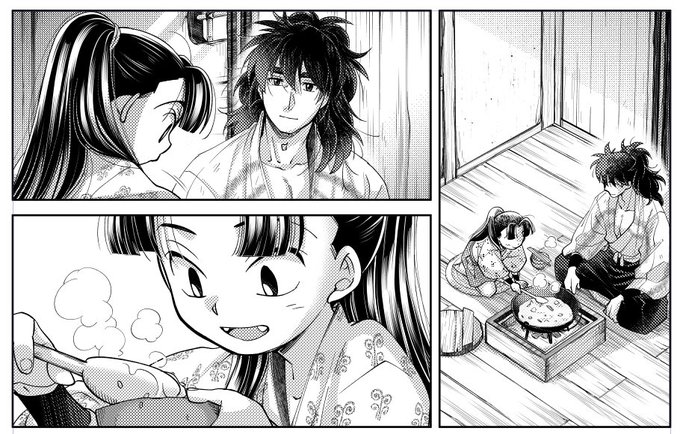 あと5億回くらい同じシーン描いてそう。 | AZS＠天きりオンリーご参加