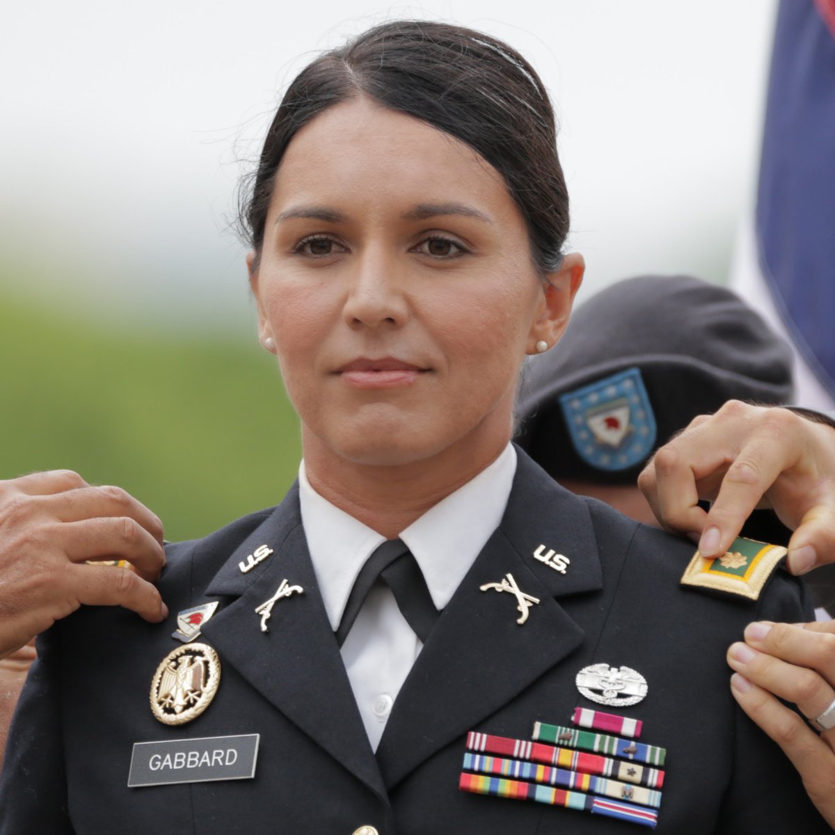 Drop a ❤️ if you support Tulsi Gabbard joining Trump's new Administration.