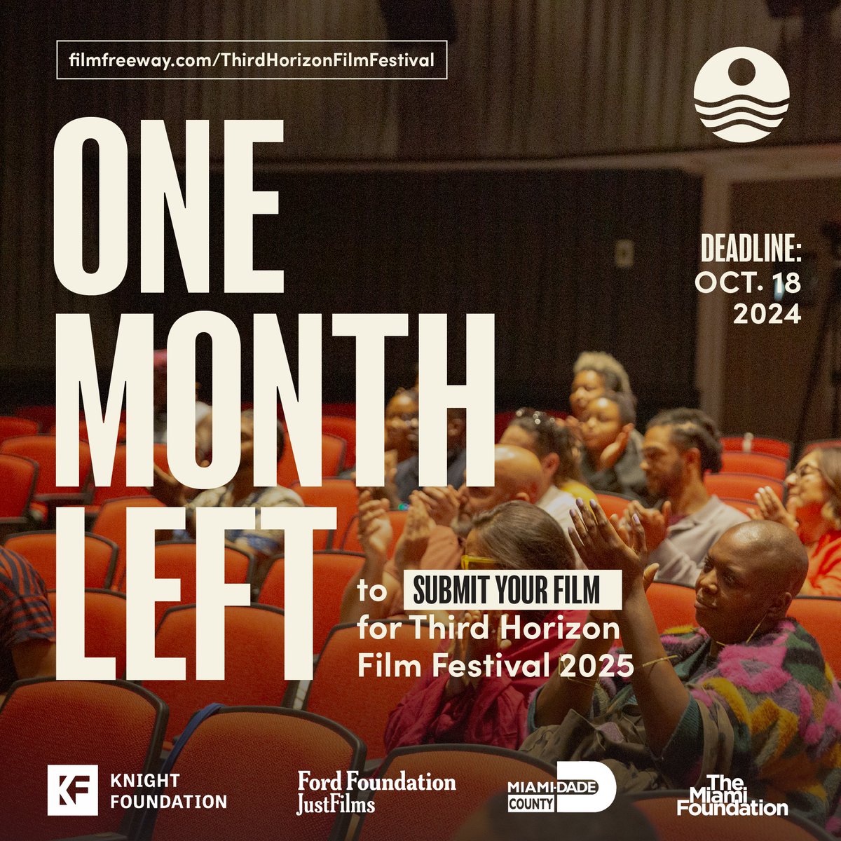 📢Calling all Caribbean &amp; diaspora filmmakers: we’re just one month out from our submission deadline on October 18 and we’d love to see your film! We pride ourselves in being a filmmakers festival, so it all starts with you. Submit today!

filmfreeway.com/ThirdHorizonFi…