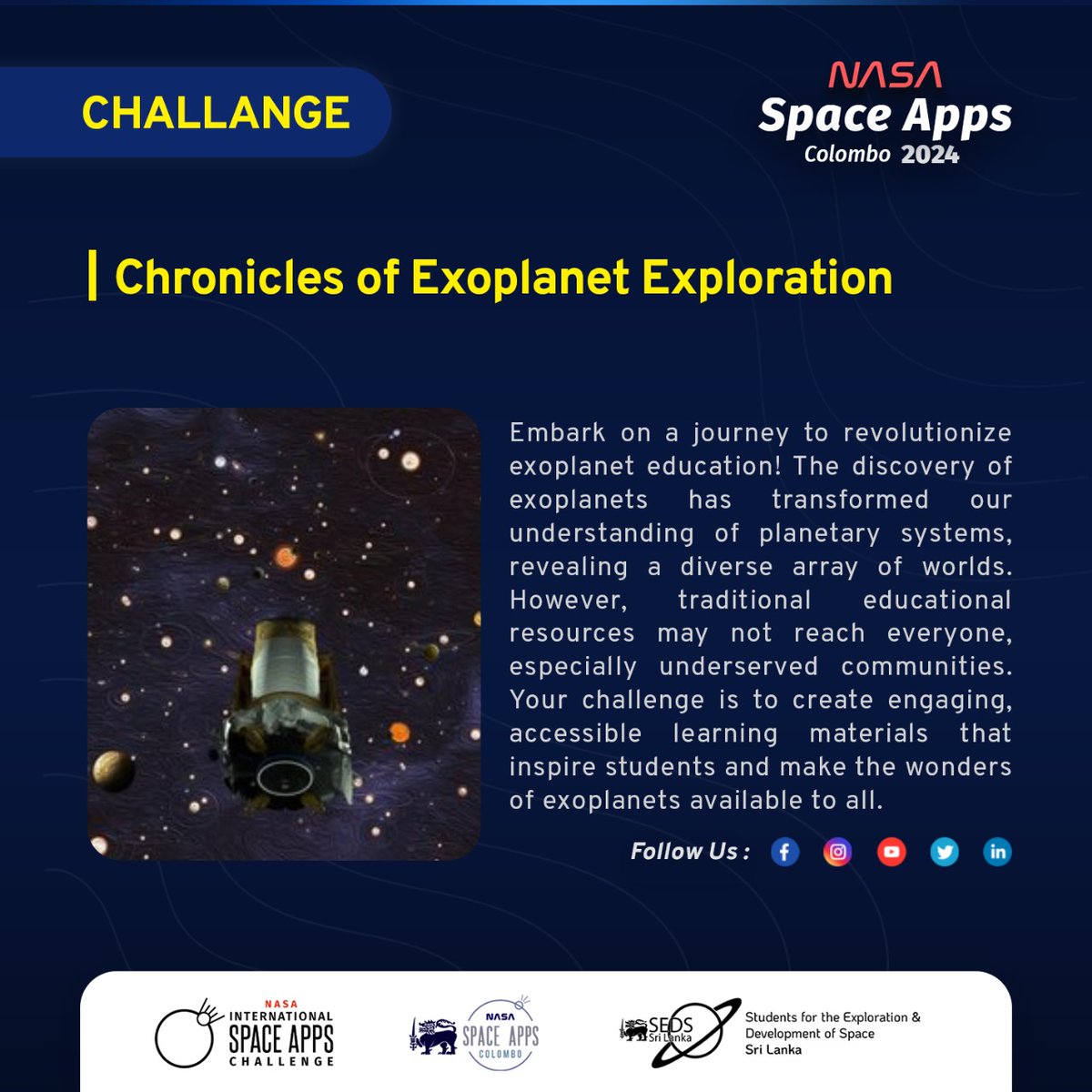 NASA Space Apps Colombo tweet media