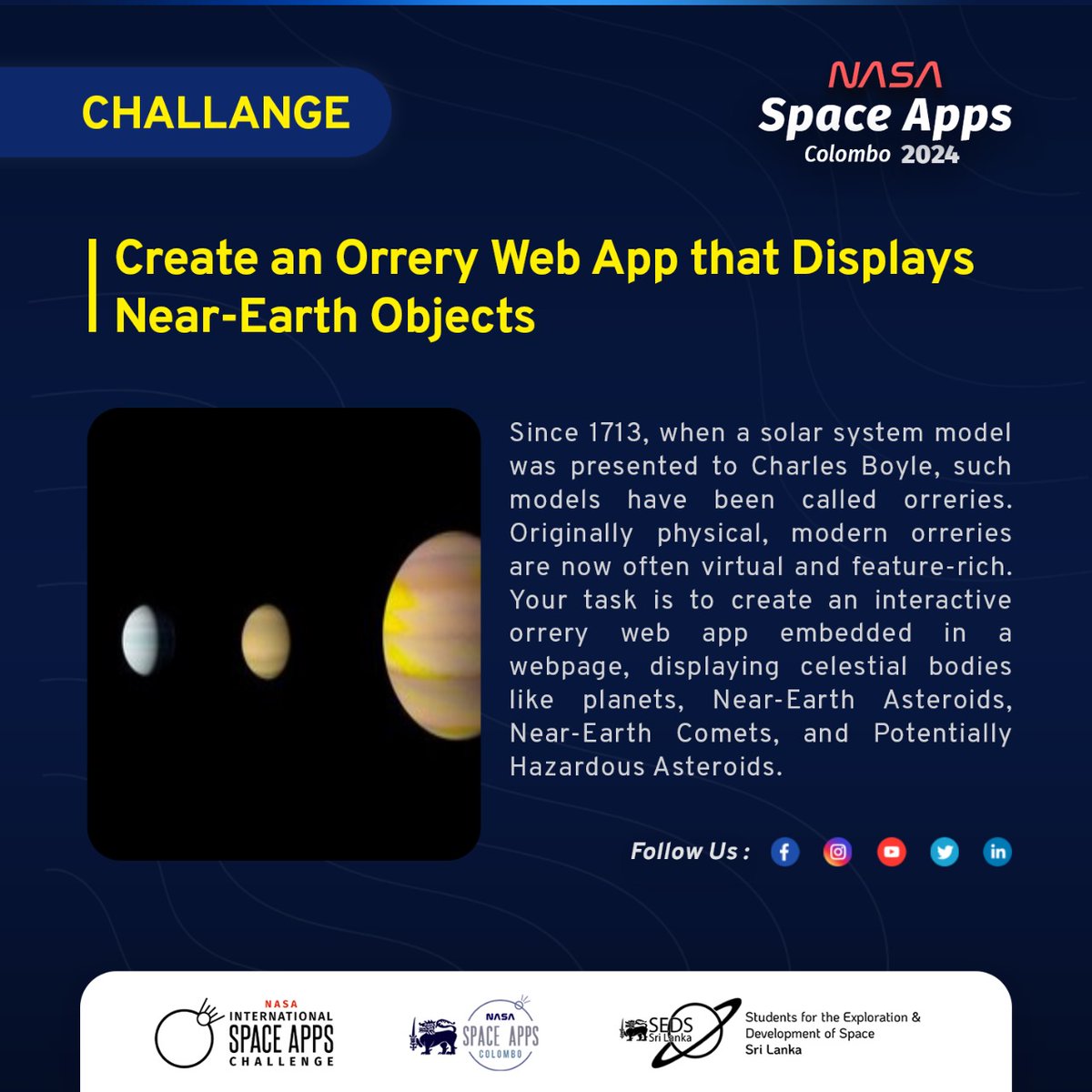 NASA Space Apps Colombo tweet media
