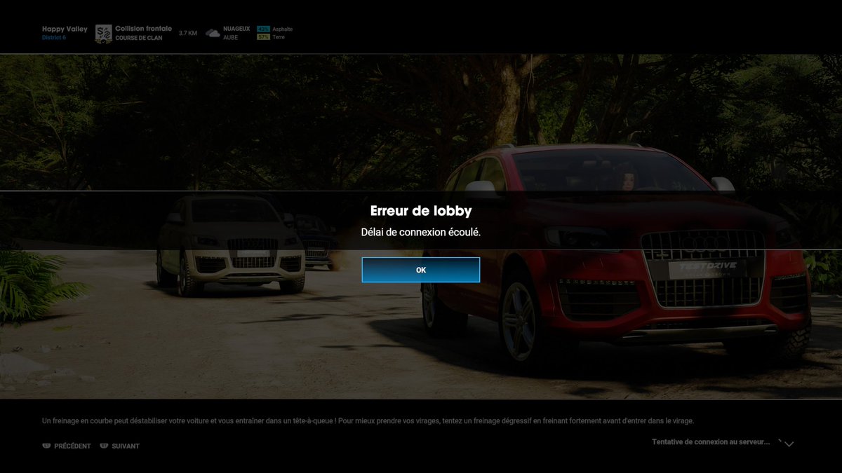 Micky_Fonky's tweet photo. @darkfire0712 @testdrive Mais pour les courses c'est dead, 8h de mise a jour c'est pire... Après 13j je commence à perdre espoir 😅 https://t.co/H8S3WIzkPU