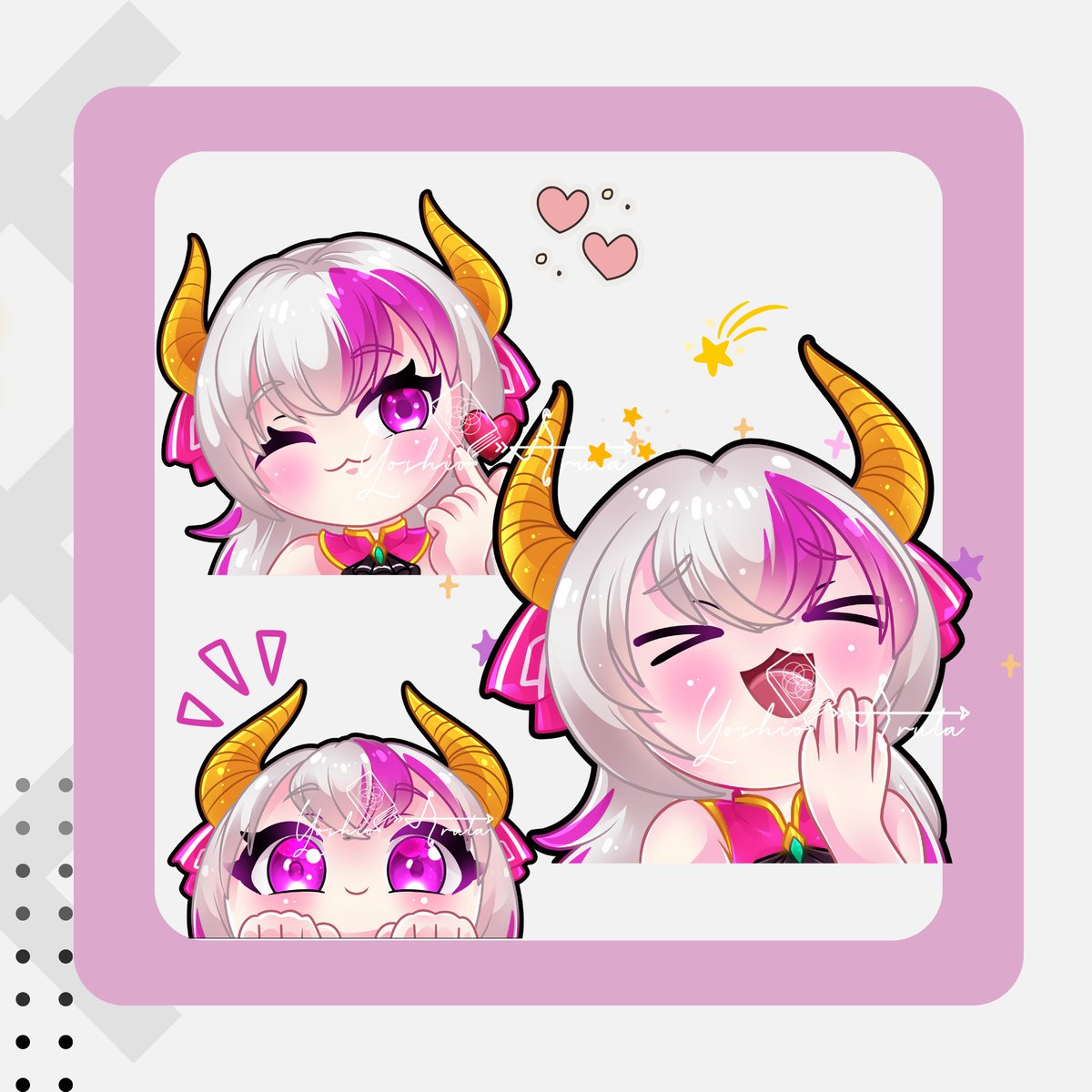yoshioaruta's tweet photo. Love making emotes! π₯ Got a sale going on right now, so check out my VGen! β¨π§π»β
https://t.co/P78noJzXCx
#artmoots #ArtCommission #artshare #Commission #emotes #emotesych #ych https://t.co/hTtopHa1Nn