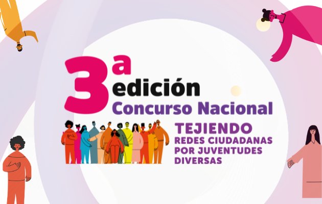 3era Edición del Concurso Nacional: Tejiendo Redes Ciudadanas 🫱🏾‍🫲🏽🫶🏿🤲🏻

Puedes participar en la promoción de la participación de juventudes diversas 🏳️‍⚧️🏳️‍🌈 a través de alguna ilustración digital, poesía, cuento o video corto.

Para mayor info acá: 👉🏻 ine.mx/concurso-nacio…