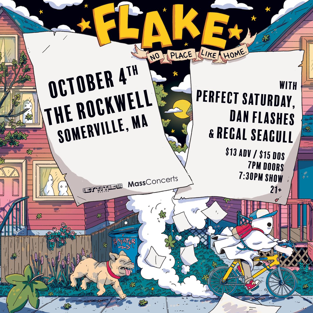 We're hype to welcome Dan Flashes to the <a href="/Thisisflake_/">F L A K E</a>  show at the <a href="/RockwellThtr/">The Rockwell</a> with <a href="/PerfSaturday/">Perfect Saturday</a> &amp; Regal Seagull!

Grab your 🎟: seetickets.us/event/flake/60…