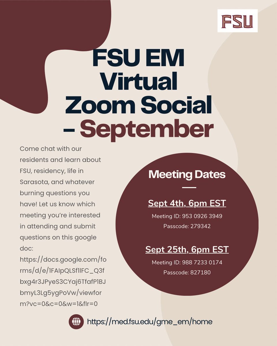 FSU Emergency Medicine tweet media