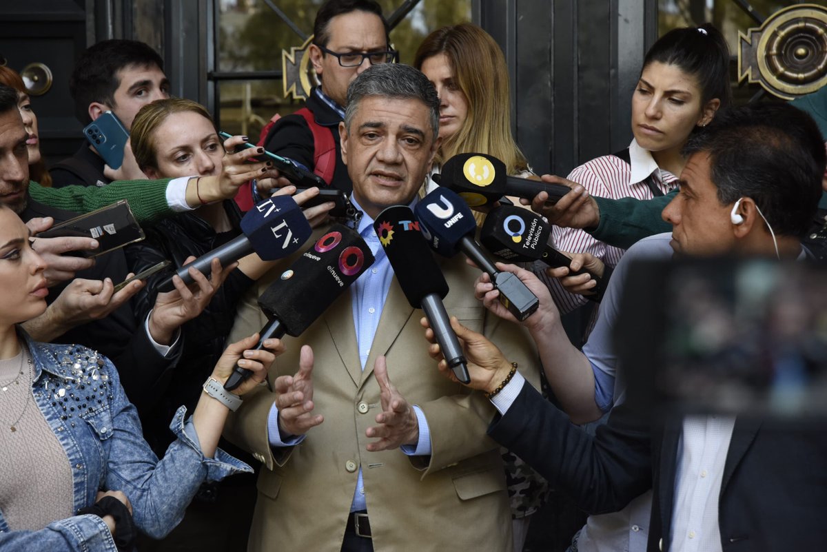 TendenciaBA's tweet photo. Tras la audiencia en la Corte, Jorge Macri anunció un acuerdo con Nación para el cumplimiento de la cautelar que garantiza el pago del 2,95% https://t.co/ED8yGJ4Djm