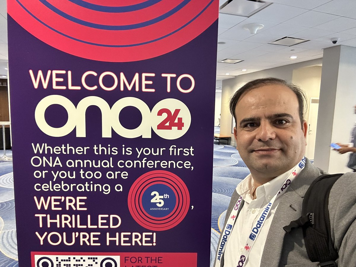 Fslkarimi's tweet photo. Excited to be at Online News Association conference #ONA24 in Atlanta, connecting with journalists and professionals. It’s been inspiring to attend the sessions and learn from so many talented individuals.I’m looking forward to the remaining days and more great conversations. https://t.co/FaK74e8hdY