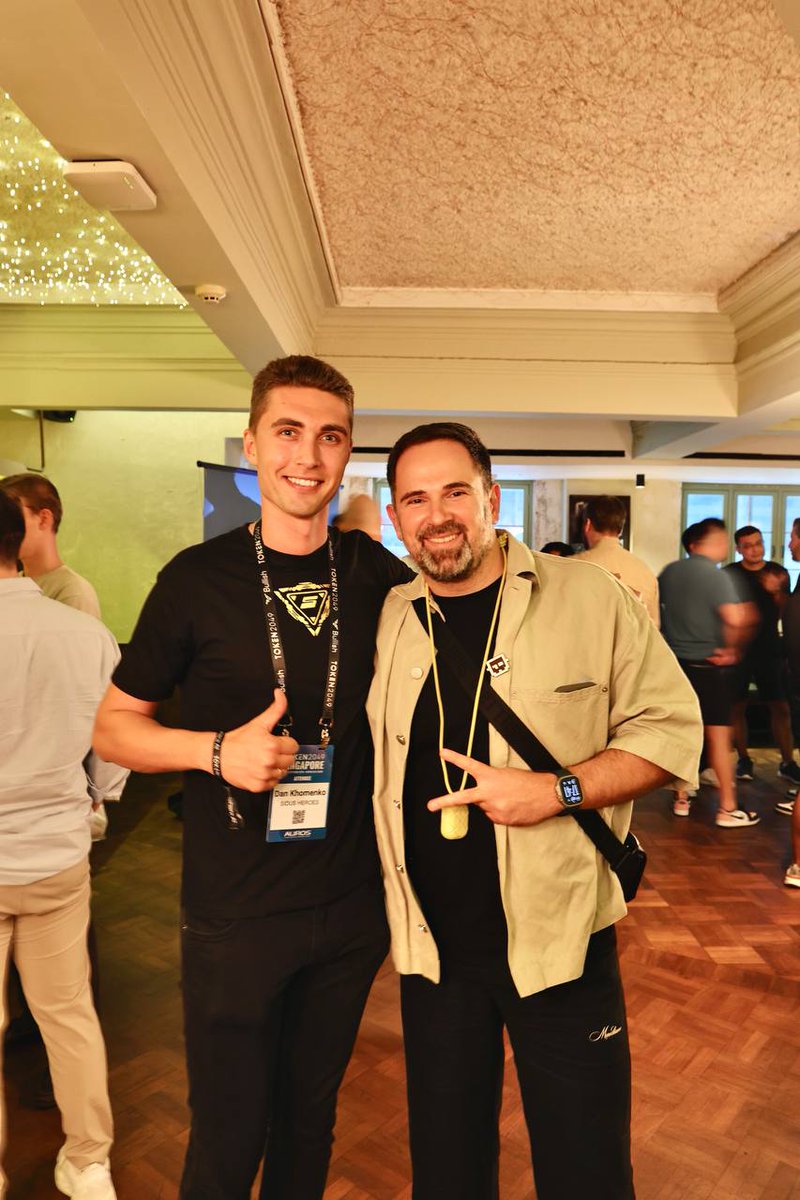 🎇 Two stars meet, sending sparks through space: <a href="/cryptosmerkis/">Vladimir Smerkis</a> &amp; <a href="/SidusMaster/">Dan Khomenko</a> at work.