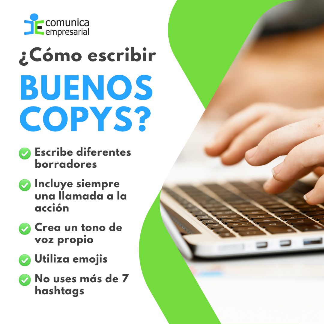 ComunicaEmpresa's tweet image. ¿Cómo escribir copys efectivos? 
Aquí te mostramos las claves más importantes para dominar el arte del copywriting. Enfócate en tu mensaje, mantén la claridad y asegúrate de que resuene con tu audiencia. ¡Haz que cada palabra impacte!
#ComunicaEmpresarial #CopywritingChallenge