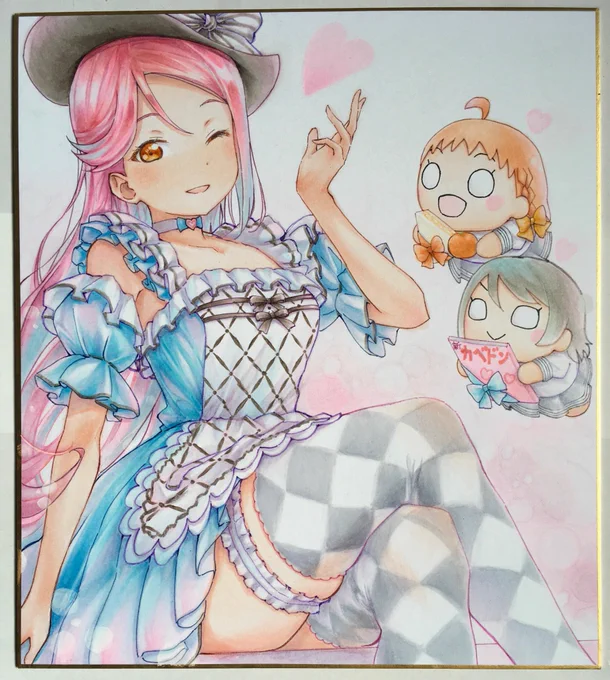 梨子ちゃんお誕生日おめでとうございます!!!!!!今まで描いた梨子ちゃんです#桜内梨子生誕祭2024 #桜内梨子誕生祭2024 