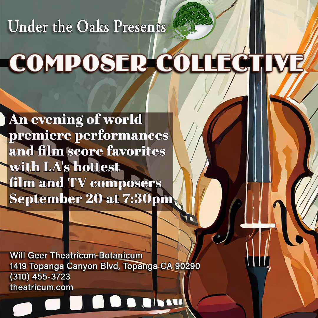 BijanOlia's tweet photo. Hey LA Friends,
September is the month for music at the @theatricum  in Topanga. This Friday, September 20th, there will be an evening of recent scores and world premieres of LA composers (including myself). Tickets can be found here https://t.co/Qz26ysu5l2 #NewMusic https://t.co/9G1muDSvIp