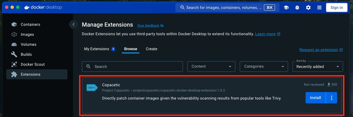 Aww yeah! I did get a little excited when I opened my Docker Desktop a few days ago to see this...